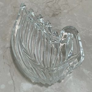 ✨3 for $15✨Vintage Heavy Duck Crystal Ashtray, bundle 3 for 15$‼️‼️